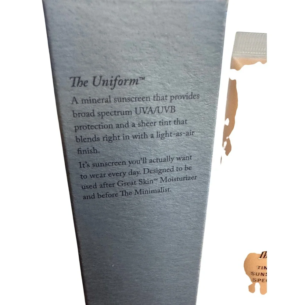 Merit The Uniform Tinted Mineral Sunscreen SPF 45 Shade 26 1.7oz New in Box